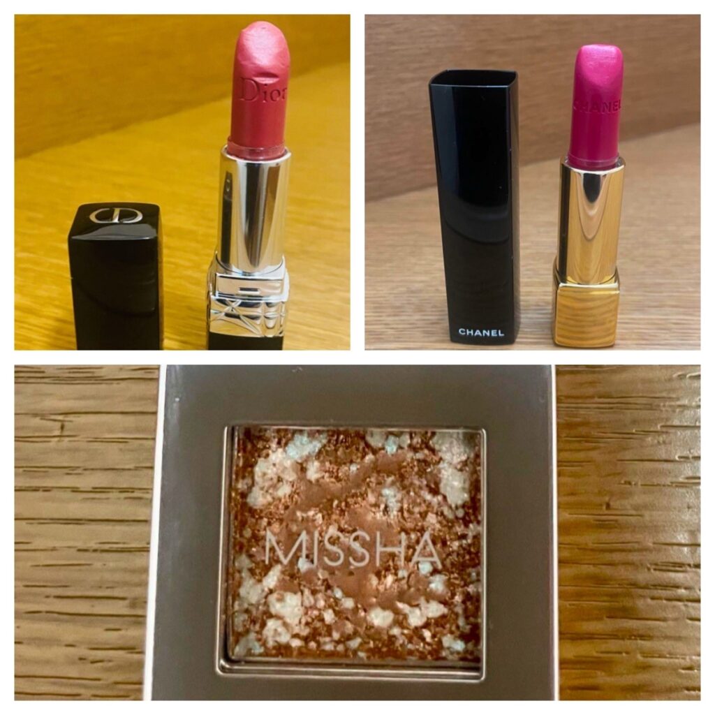 メルカリで出品した妻の化粧品の画像